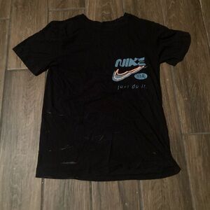 Nike black cotton t-shirt